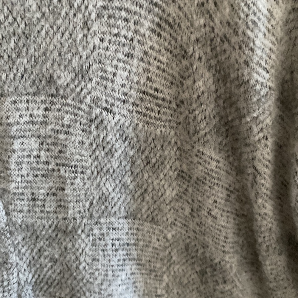 Apt 9 Gray One Button Sweater Size M - image 2